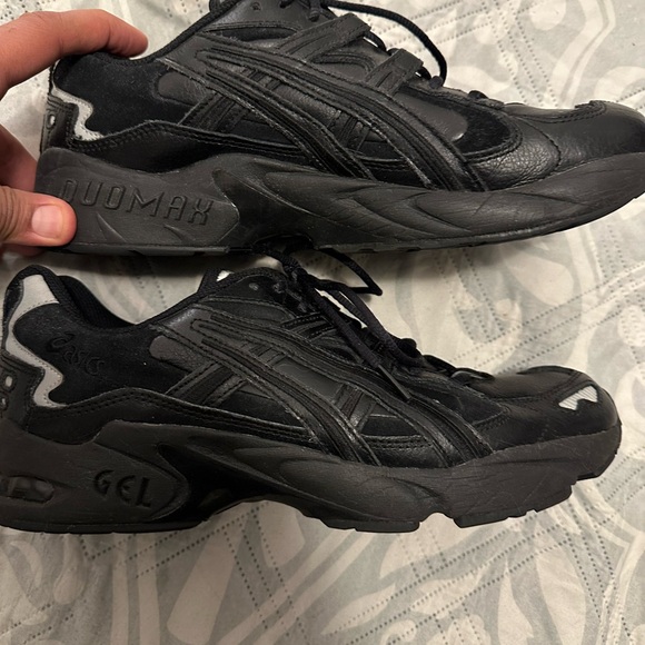 Asics Other - Men's Black Athletic Leather Sneakers